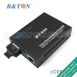 Converter quang BTON 950SM 10/100M 25Km 2 sợi quang