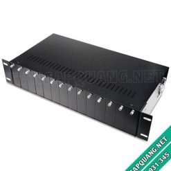 Bộ nguồn tập trung converter quang 14 khe cắm